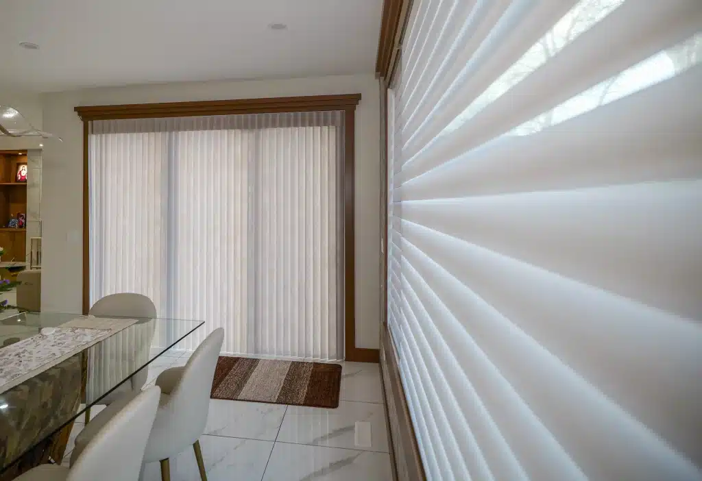 Custom curtains in Calgary for Rocky Ridge new build